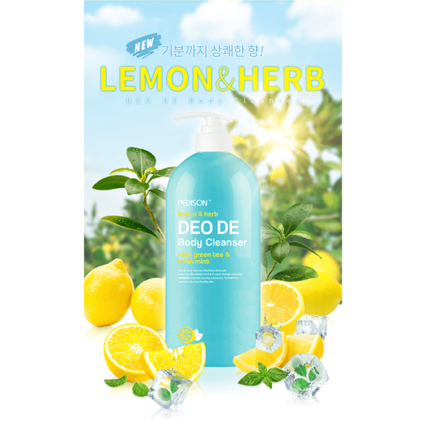 Гель для душа Pedison Lemon & Herb Evas